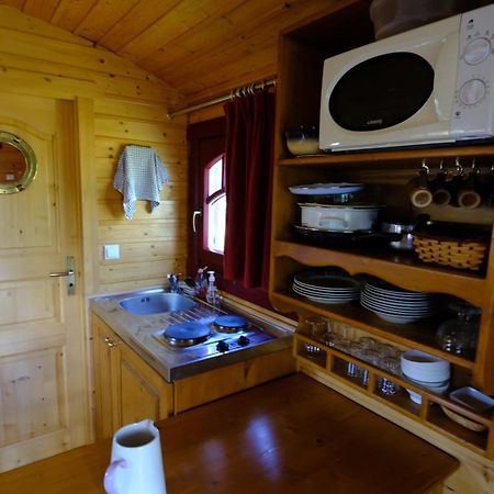 Les Roulottes De La Ferme Des Chanaux Saint-Julien-d'Ance ภายนอก รูปภาพ