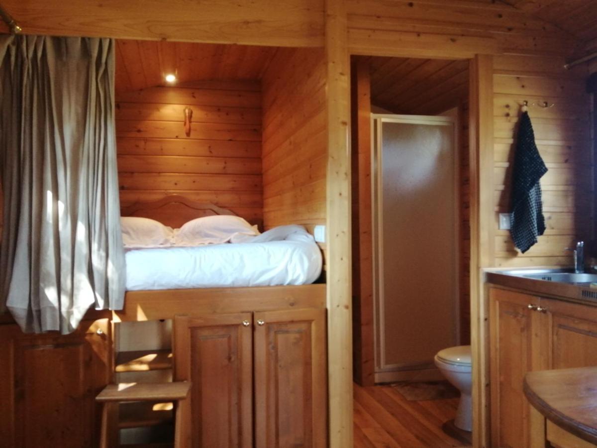 Les Roulottes De La Ferme Des Chanaux Saint-Julien-d'Ance ภายนอก รูปภาพ