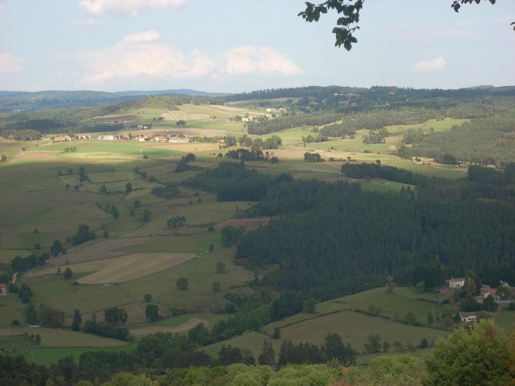 Les Roulottes De La Ferme Des Chanaux Saint-Julien-d'Ance ภายนอก รูปภาพ